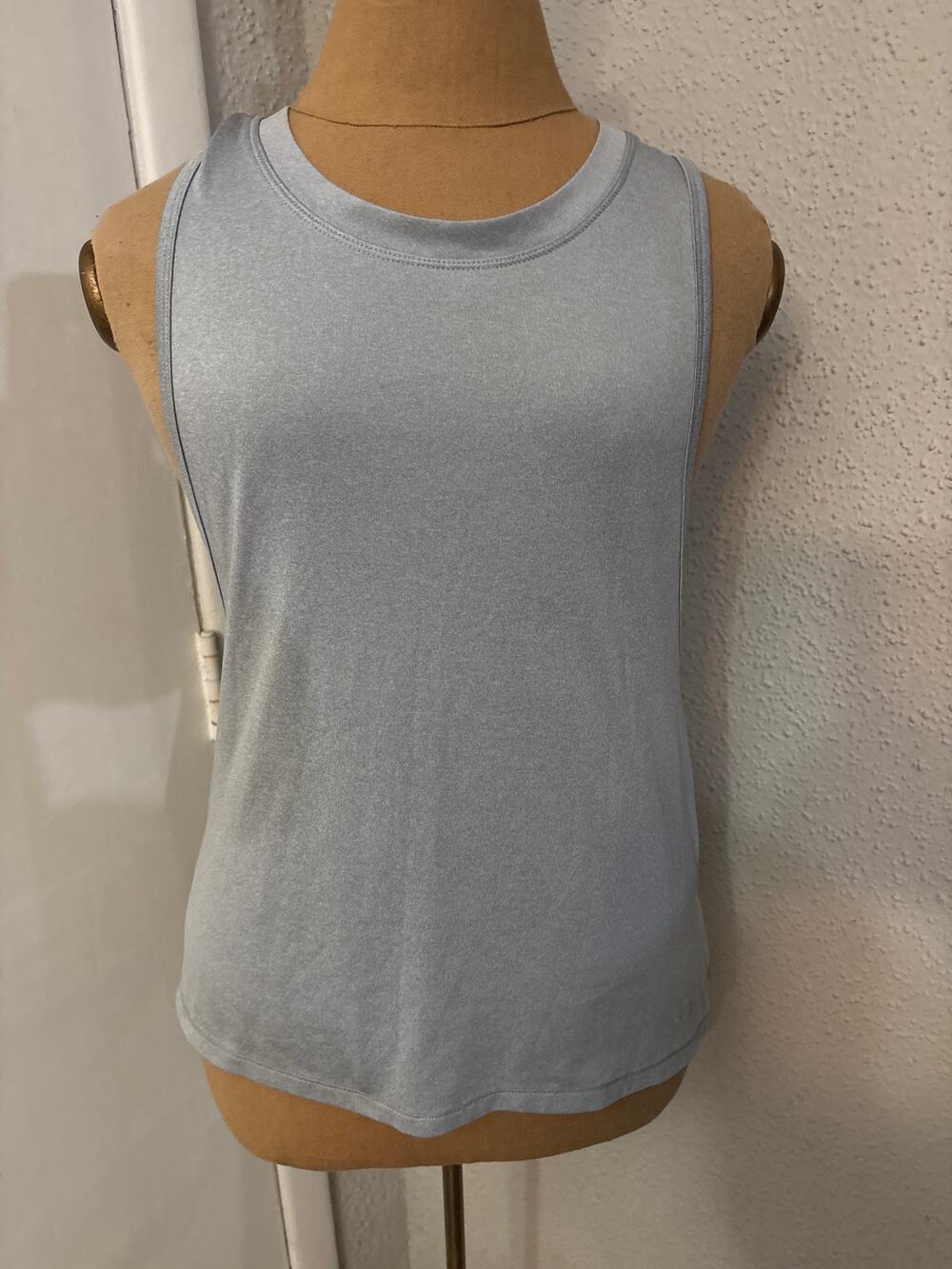 Champion C9 Duodry Gray Crewneck Tank Top S Activewear Athleisure Casual Sporty